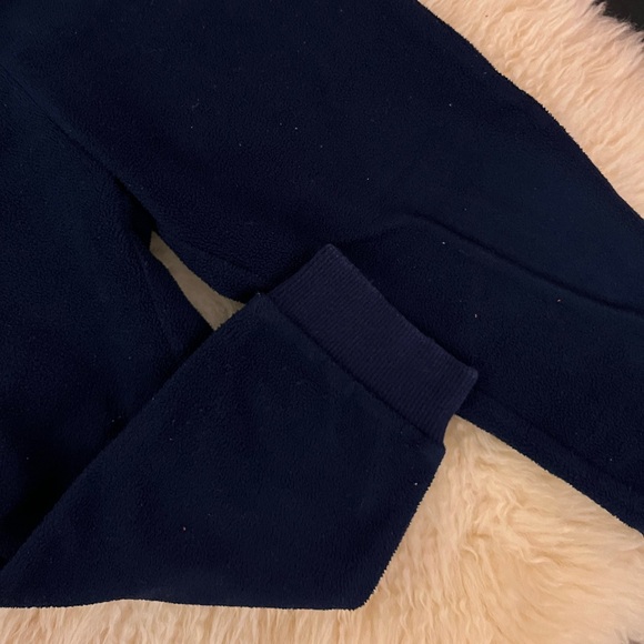 Set of 4! Uniqlo size100 cozy micro fleece pajama set, polka dots and plaid - Picture 5 of 11